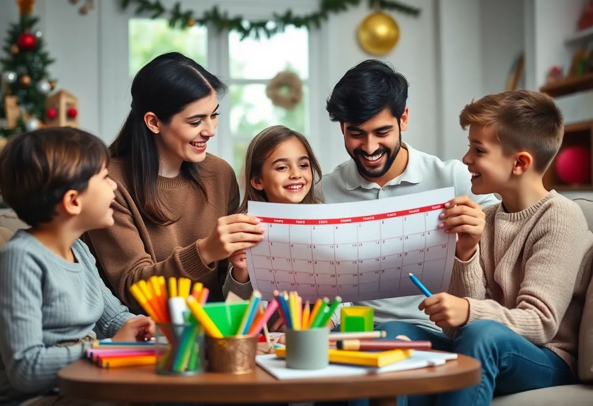 Family planning for the Alabama school calendar 2024-25