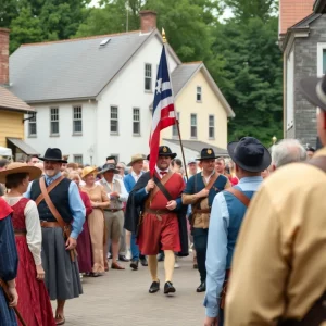 Ceremony honoring Revolutionary War hero Isaac Wellborn in Hazel Green