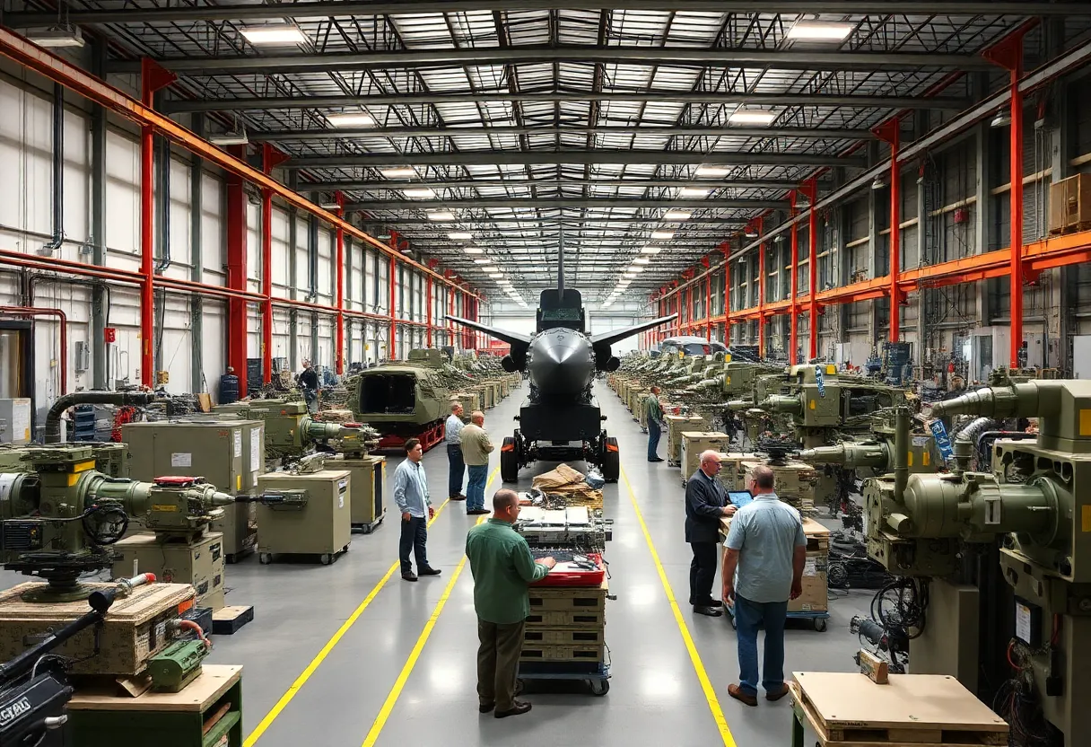 Defense manufacturing in Huntsville, Alabama