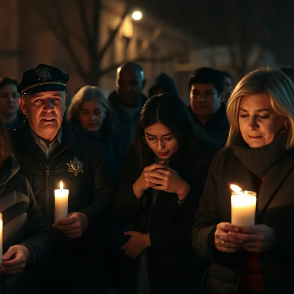 Vigil for shooting victim in Huntsville