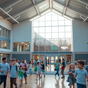 The exterior of The Leo Center for Excellence at Randolph School