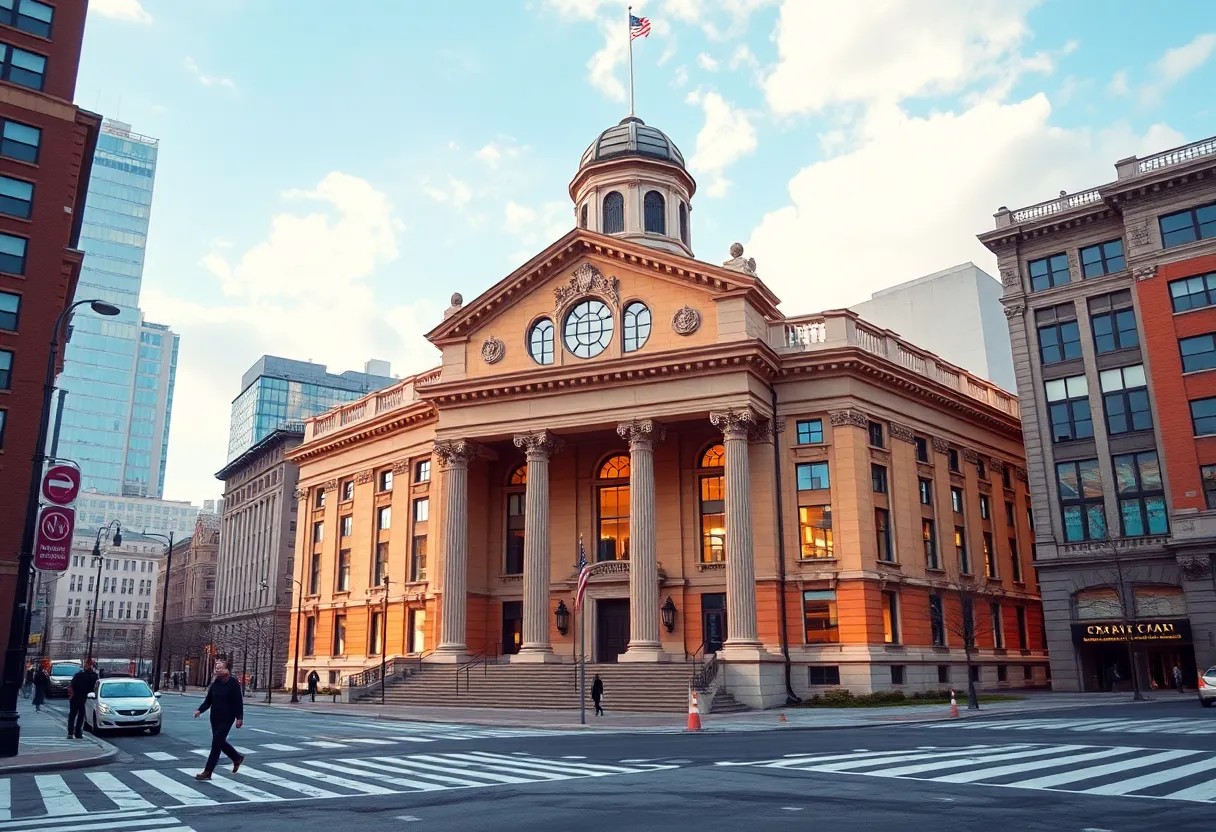 Artistic rendering of the planned Madison County courthouse