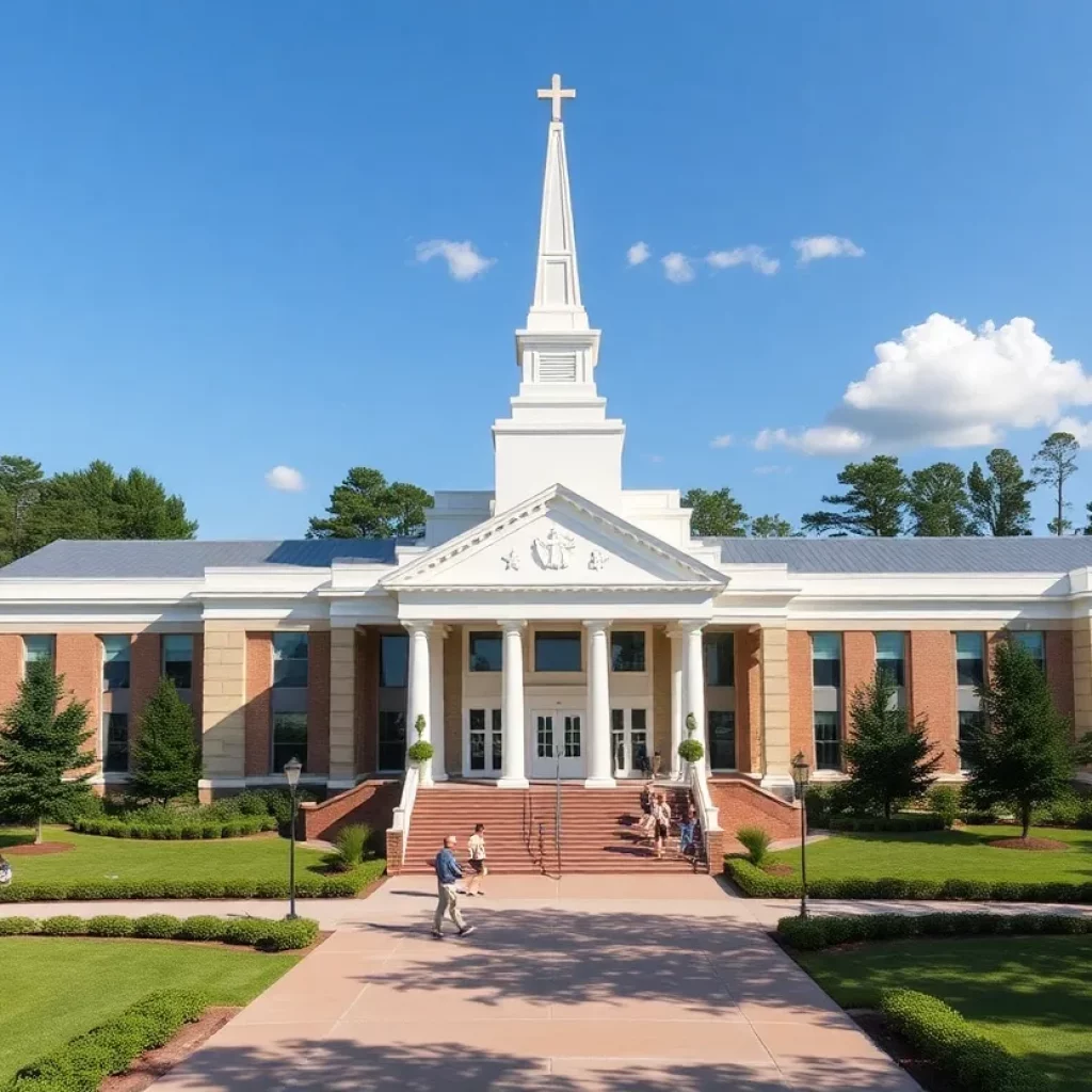 Newly planned temple in Madison, Alabama