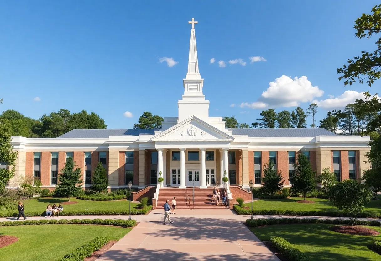 Newly planned temple in Madison, Alabama