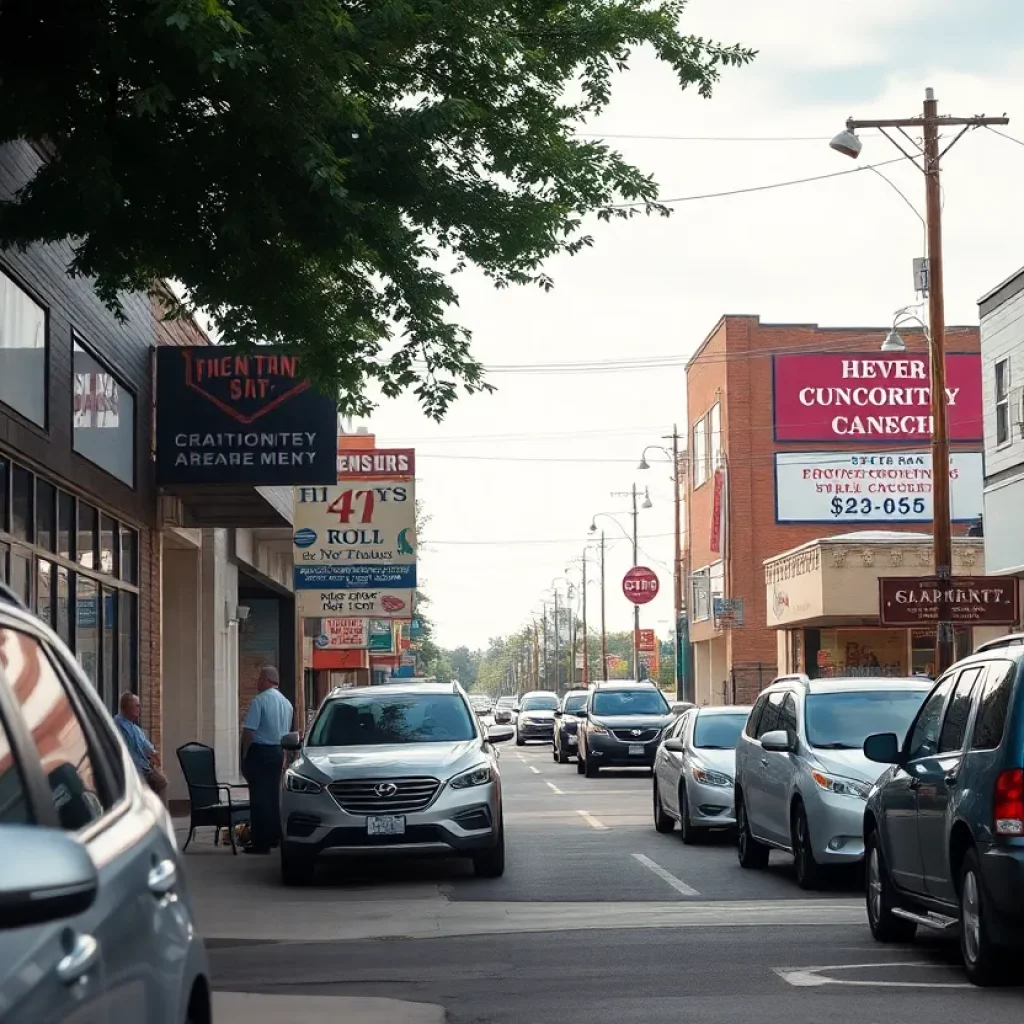 Alabama Business District Amid Tariff Concerns