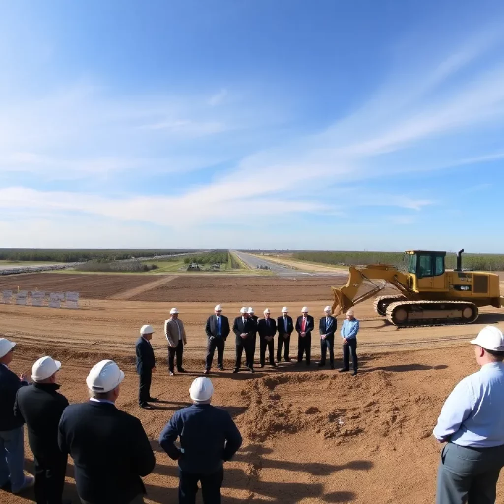 Groundbreaking Ceremony for Port Alabama Industrial Center