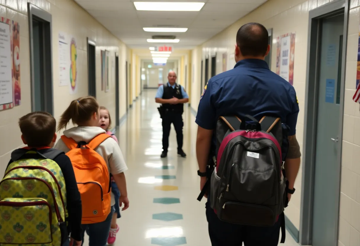 Security measures at Huntsville elementary school