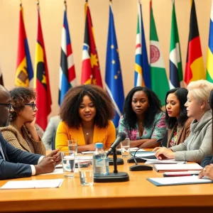 Huntsville City Council discussing multicultural affairs.