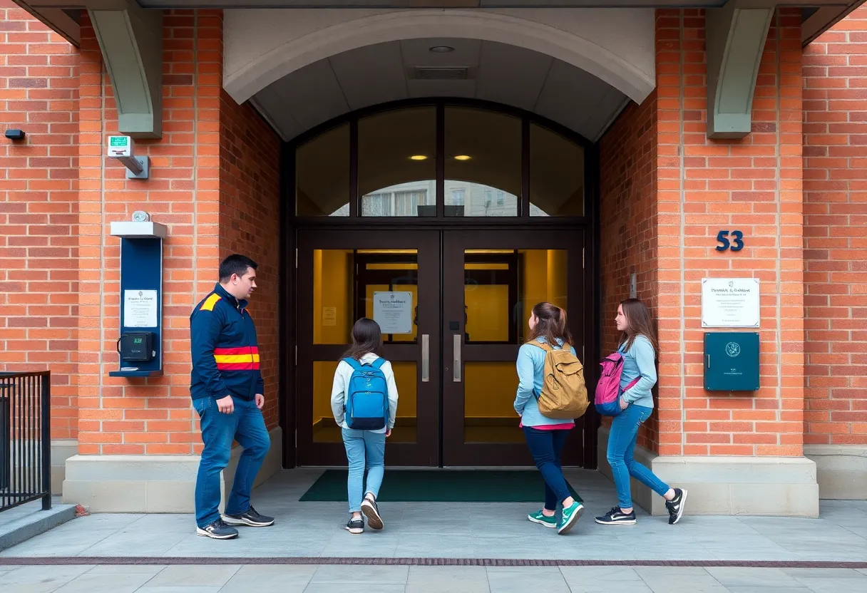 Enhanced security measures at Huntsville schools.