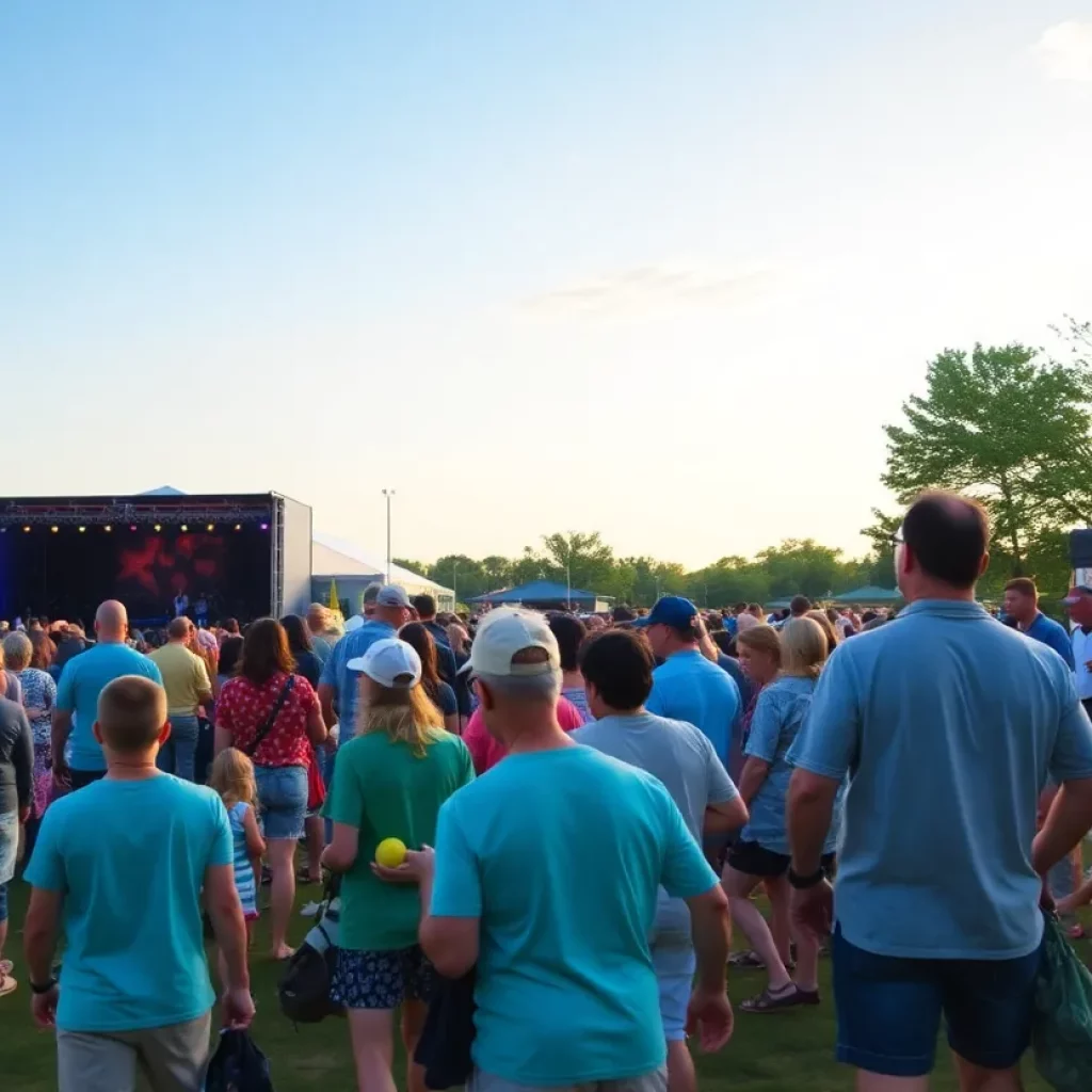 A collage of various weekend events in Huntsville, Alabama