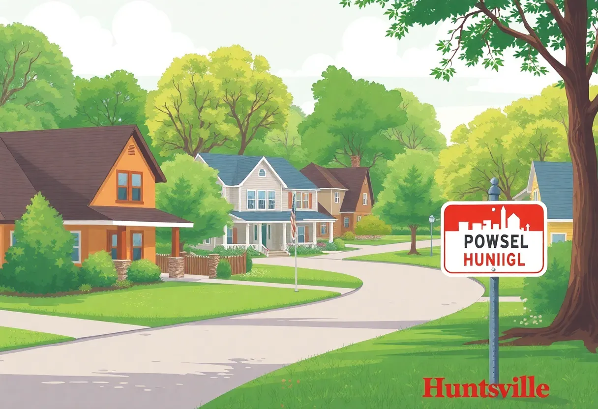 Community members looking out for local properties in Huntsville.