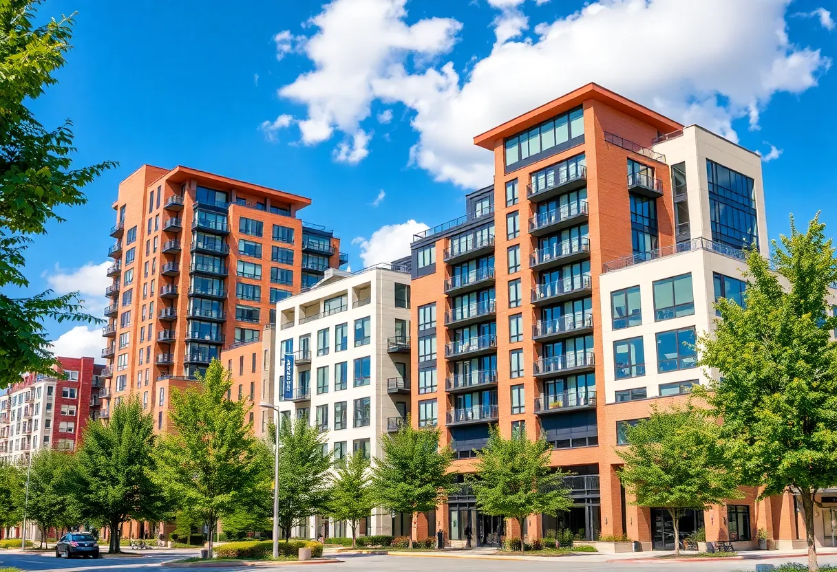 Architectural designs showcasing modern and creative buildings in Huntsville.