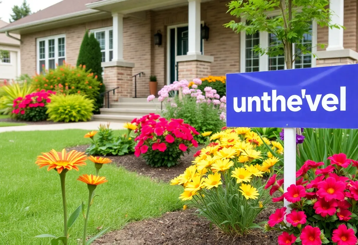 Landscaped property nominated for the Huntsville Beautification Awards