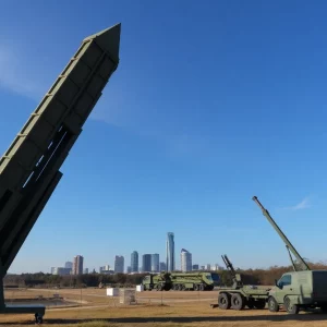 Missile defense system in Huntsville, Alabama