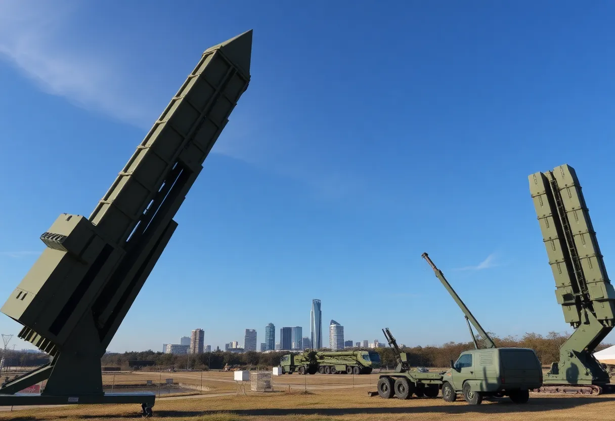 Missile defense system in Huntsville, Alabama