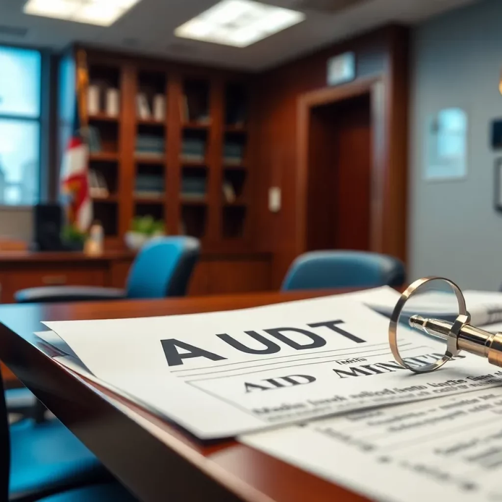 Illustration of financial management and accounting oversight in South Carolina.