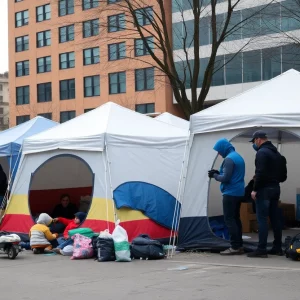 Temporary shelter in Huntsville addressing homelessness