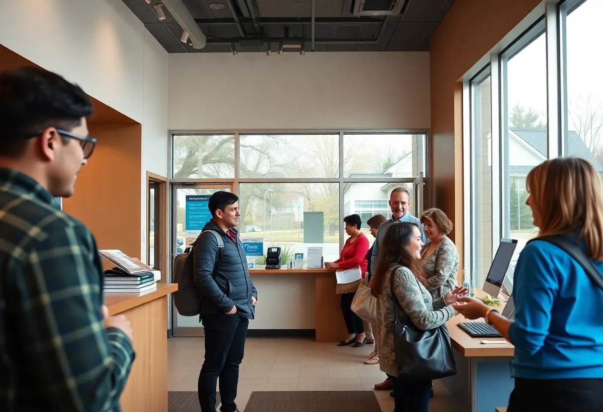 Engaging local community at Bank Independent branch