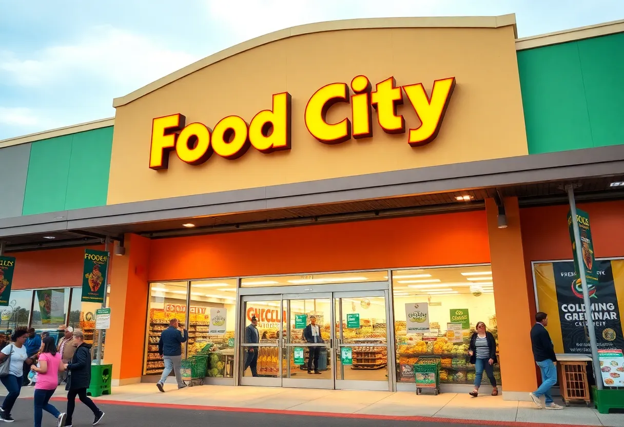 Exterior view of the new Food City location in Huntsville
