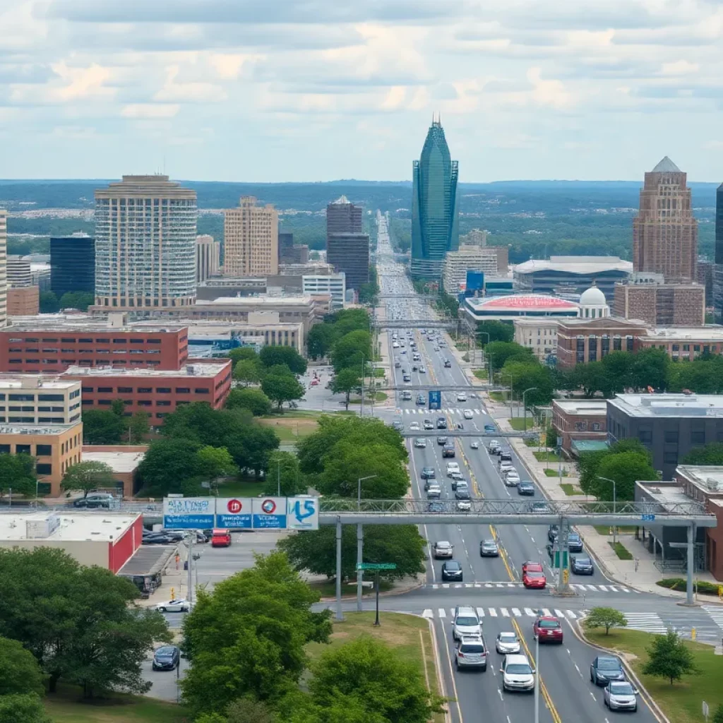 Security measures in Huntsville, Alabama, amidst rising gun violations.