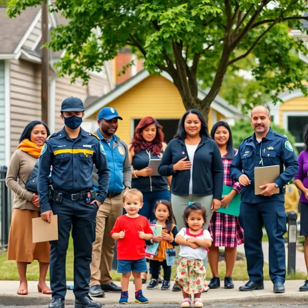 Symbolic representation of community safety and legislation in Alabama.