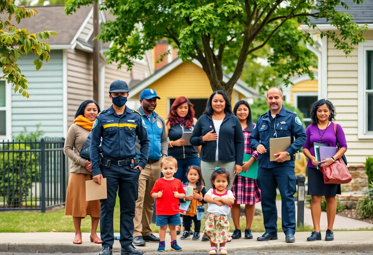 Symbolic representation of community safety and legislation in Alabama.