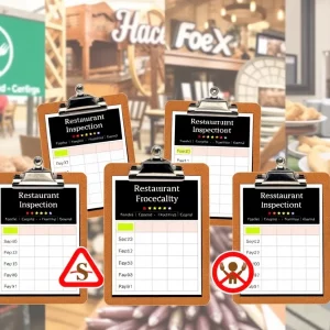 Restaurant inspection scores from Madison County highlighting safety violations.