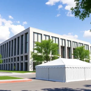 Conceptual design of Madison County new courthouse