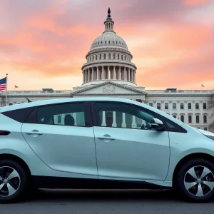 Senate session vote on California's electric vehicle mandate
