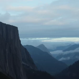 Mountain landscape representing a tragic climbing accident