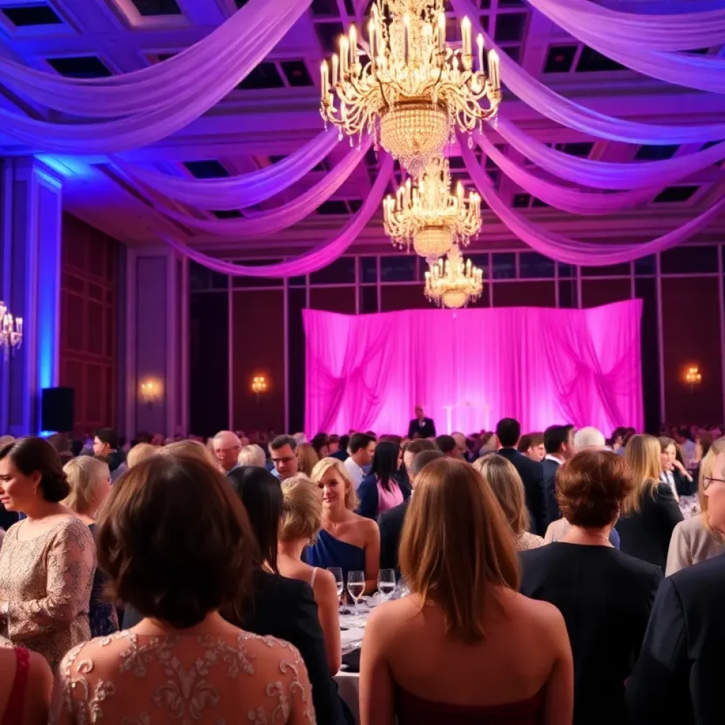 Gala event celebrating women's achievements in Huntsville, Alabama