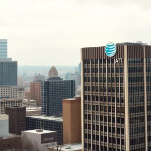 AT&T office building in Huntsville, Alabama.