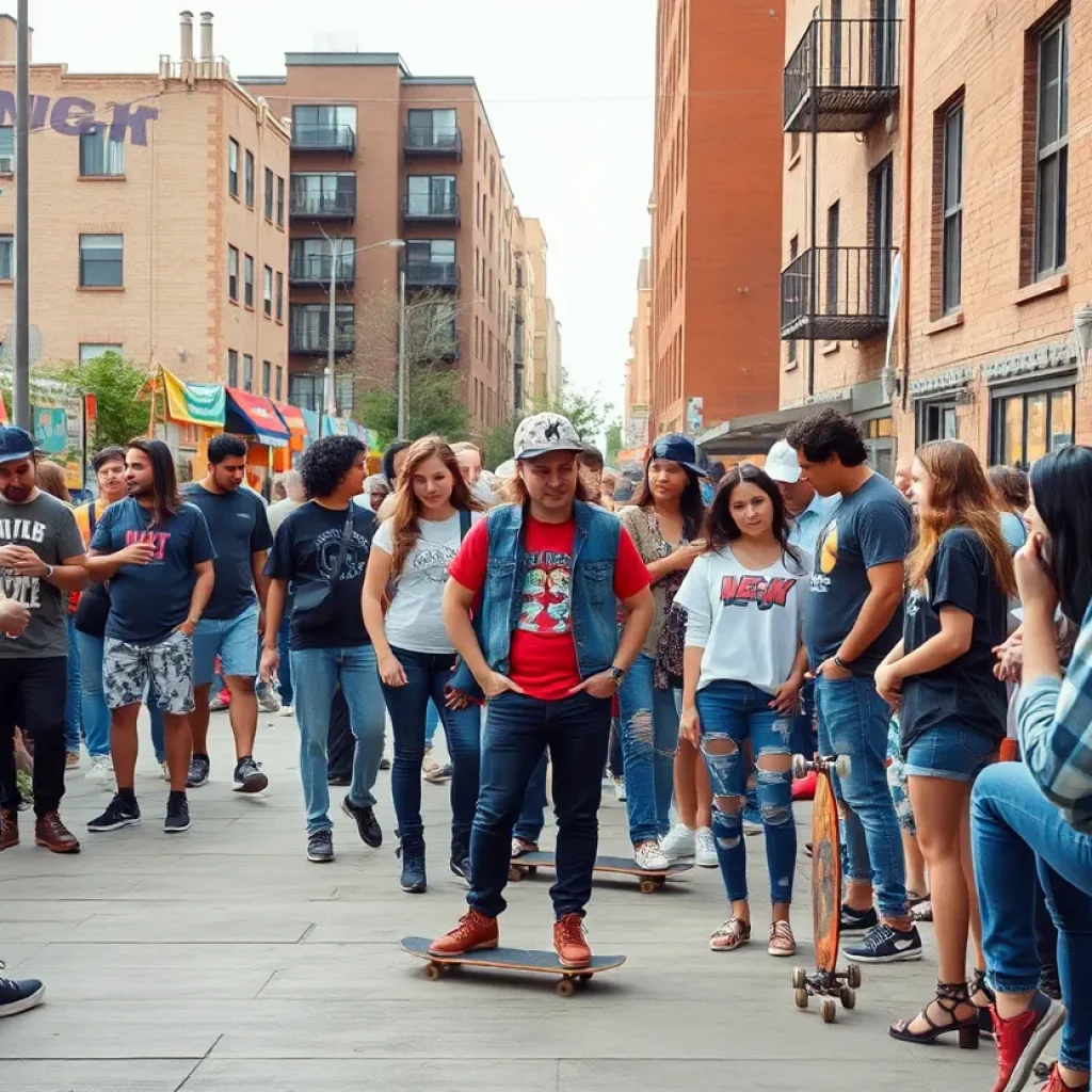 Community gathering space representing diverse cultures in Huntsville