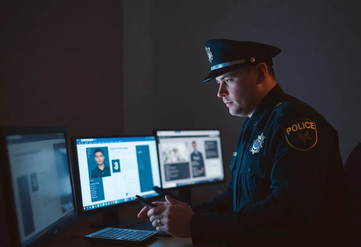 Police conduct sting operation to apprehend child predators