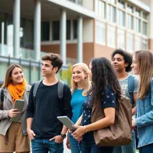 University of Alabama Students in Discussion