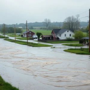 Severe flash flooding affecting homes and roads in Western Virginia