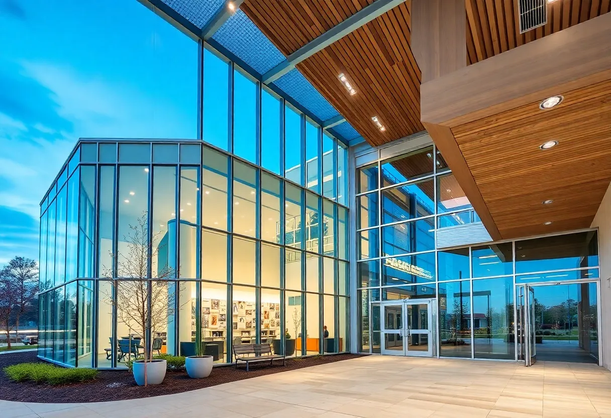 Architectural office of McMillan Pazdan Smith in Huntsville, Alabama