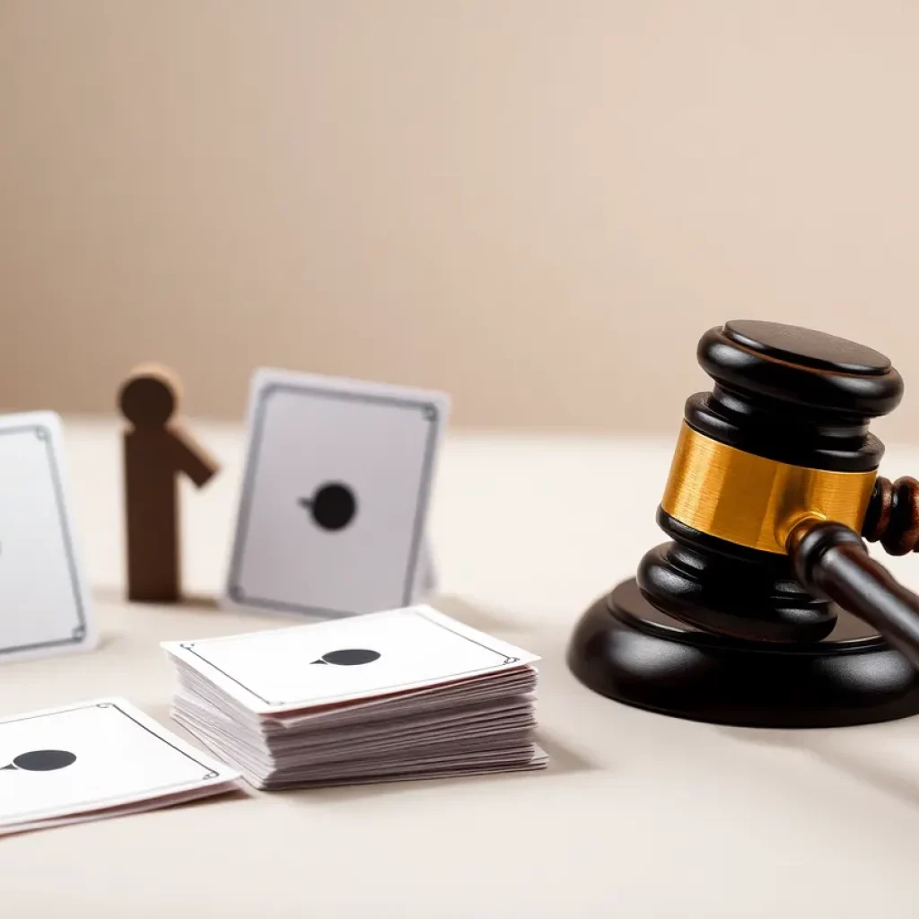 Dramatic representation of a Senate voting process