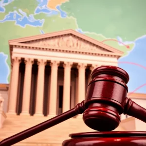 Supreme Court building symbolizing immigration policy change