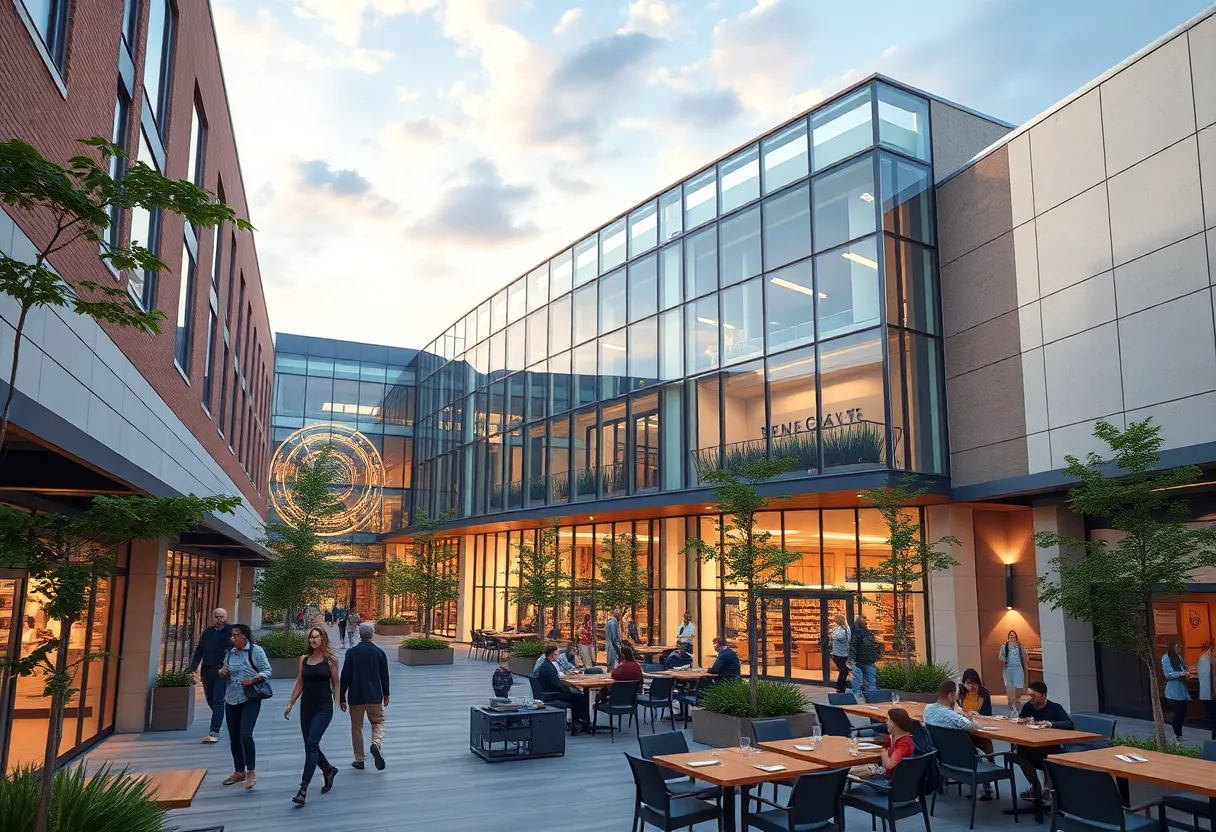 A view of the new University of North Alabama satellite campus in Huntsville