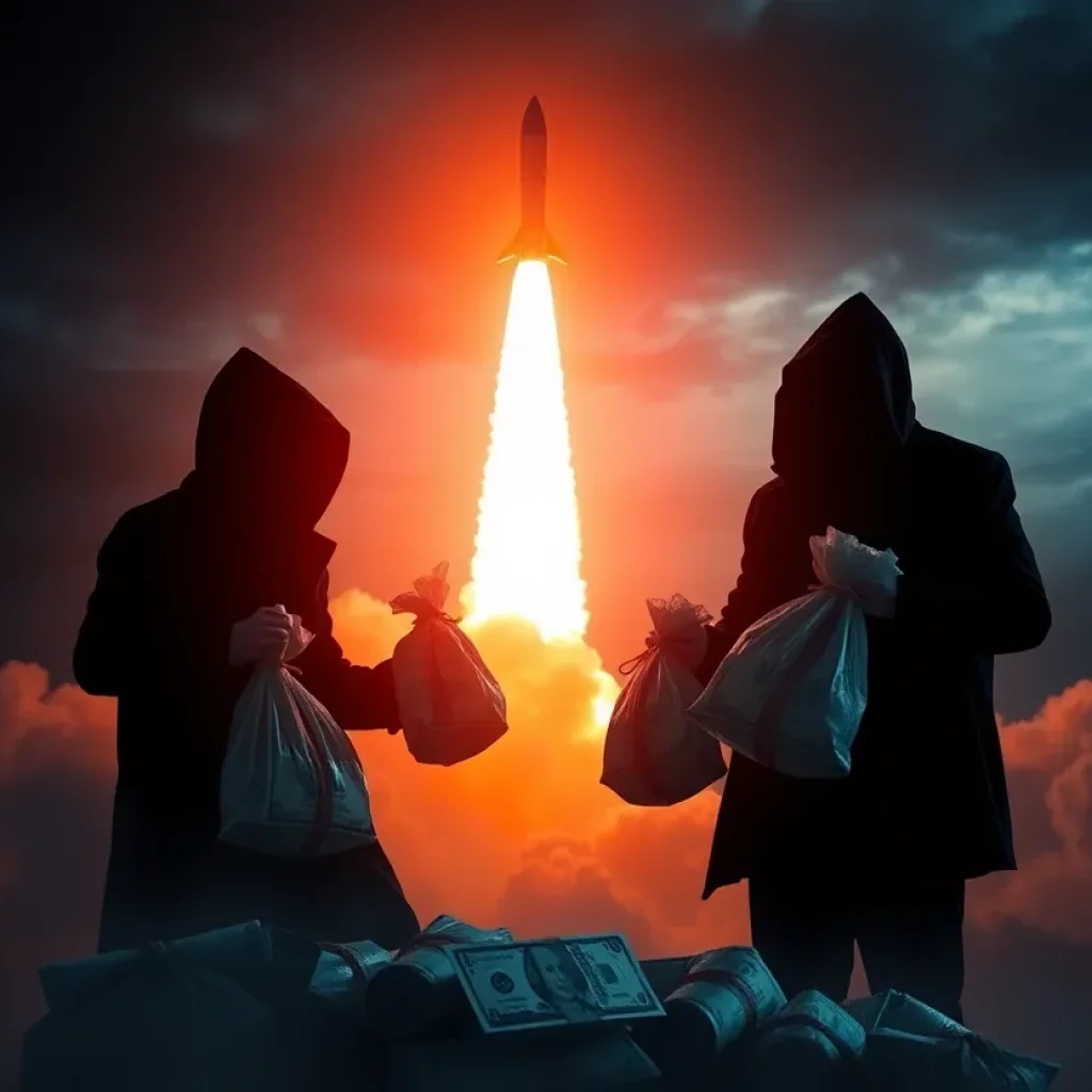 Illustration of undercover operations related to North Korea's nuclear ambitions