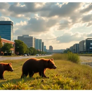 Bears and alligators spotted in Huntsville's urban environment