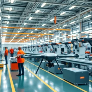 Drone manufacturing facility in Huntsville, Alabama