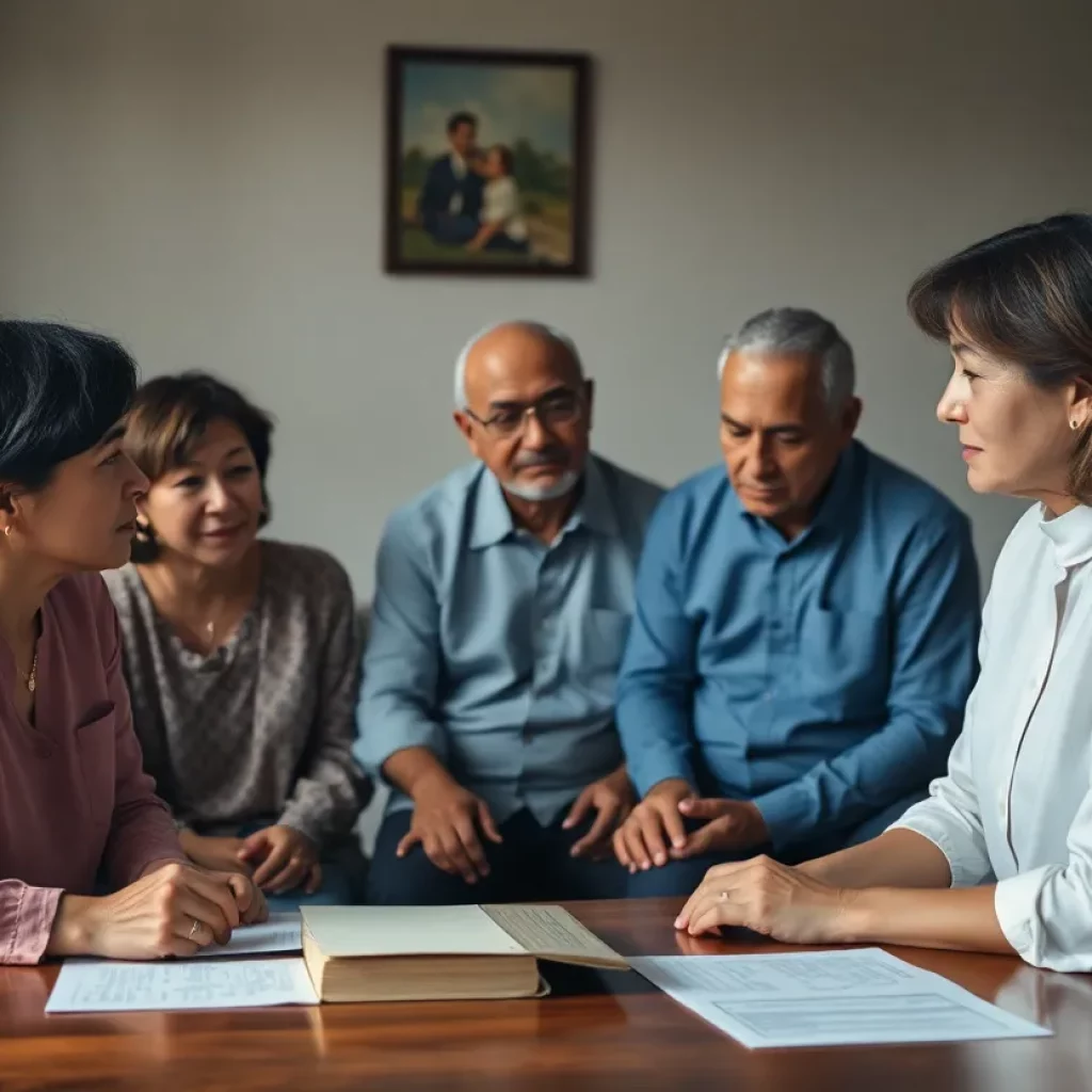 Giuffre family gathering reflecting on justice