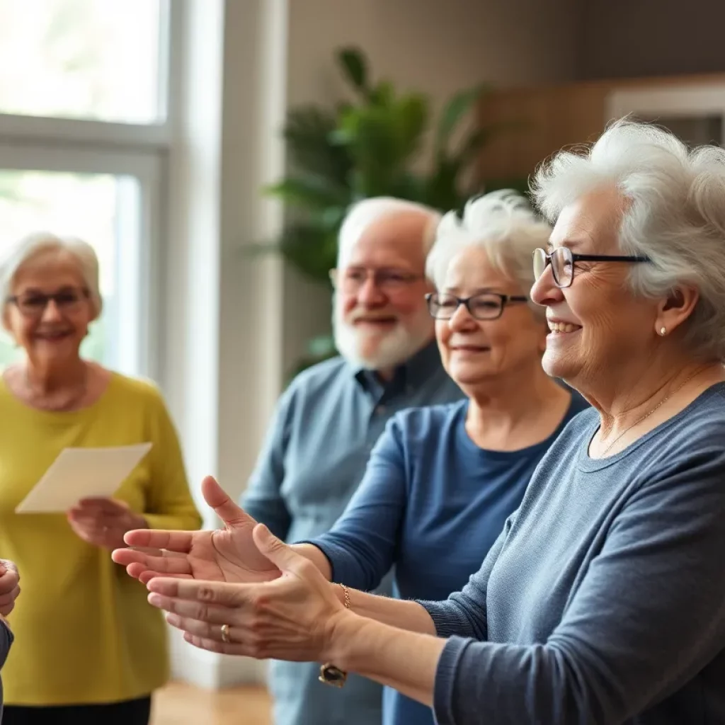 Older adults engaged in a lifestyle intervention program