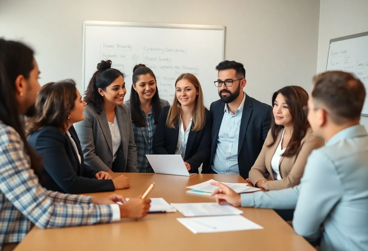 Team members participating in the Huntsville Fuels Program training session.