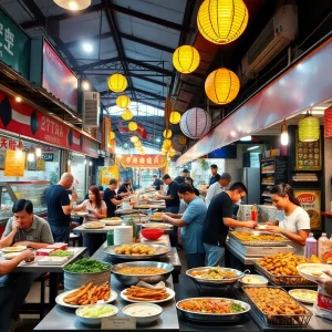 Outdoor dining at Huntsville Restaurant Week