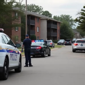 Police responding to a standoff in a Huntsville neighborhood