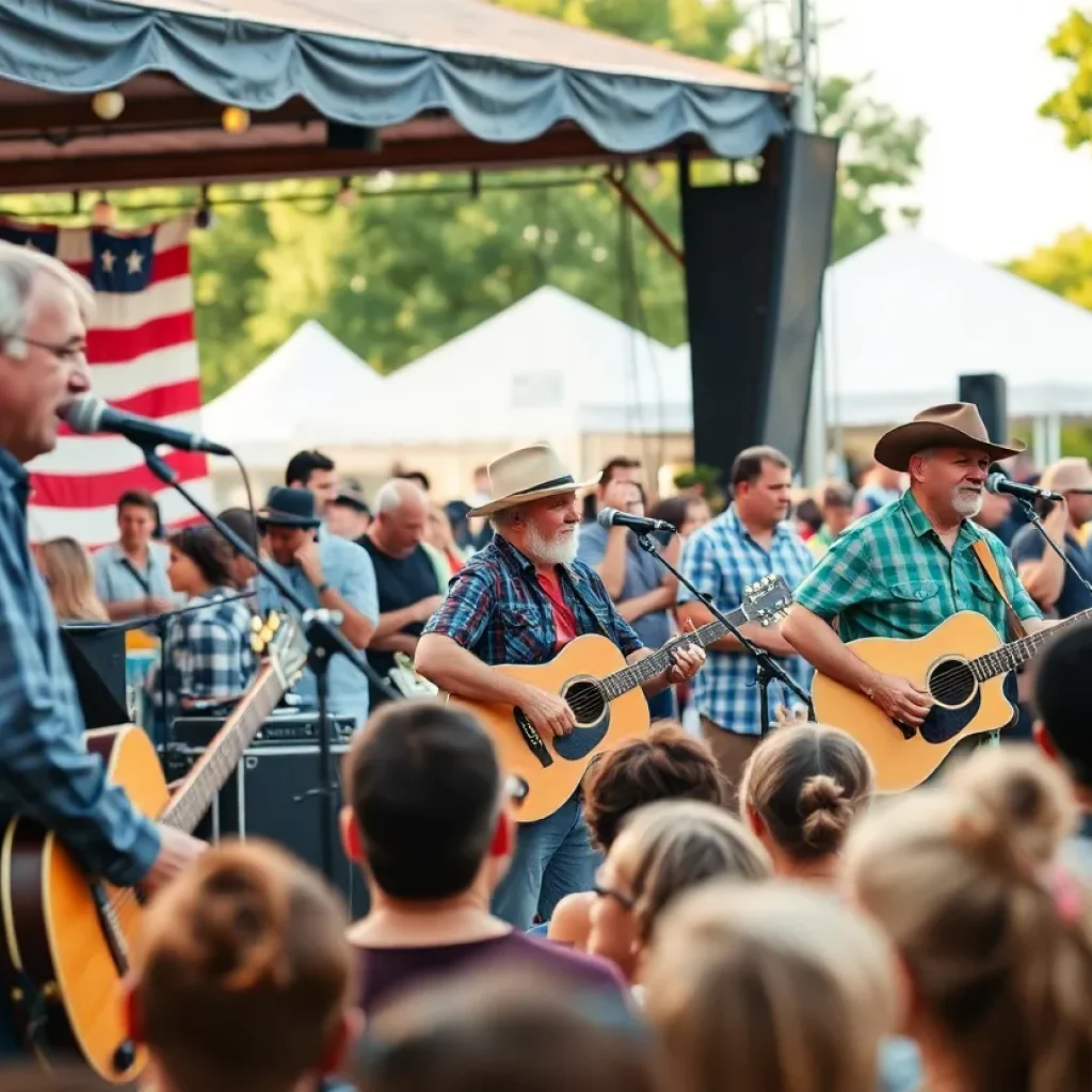 North Alabama artists performing at a music festival in Nashville