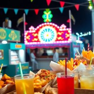 Delicious food offerings from New York State Fair